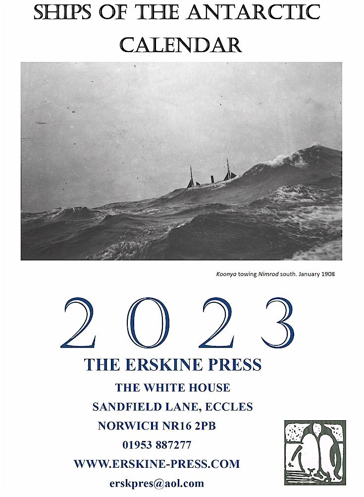 Erskine Press Antarctic Titles Books on Antarctic Exploration